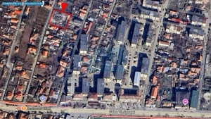 Teren intravilan 1426 mp, deschidere 35 ml