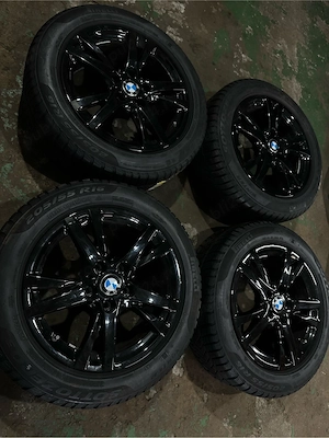Vânt jante originale BMW 5x112 cu cauciucuri  noi Pirelli - imagine 5
