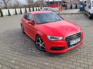 Audi A3 8V sedan    S line    2.0 TDI cu 150 cai    distronic  keyless  parchează singur  Audi conce - imagine 3