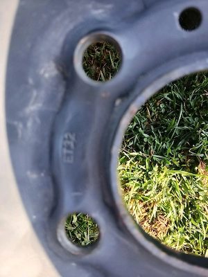 vand rezerva slim cu distanta intre prezoane  de 5×110 - imagine 2