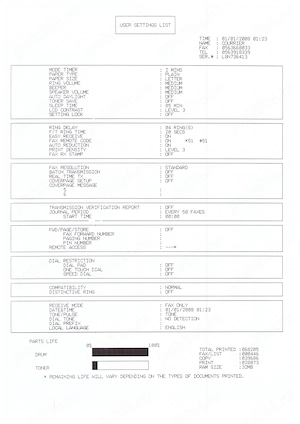 Multifunctional Brother MFC7440n