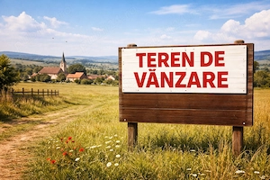 Vand Teren Intravilan sat Lămotești, com. Milcovul