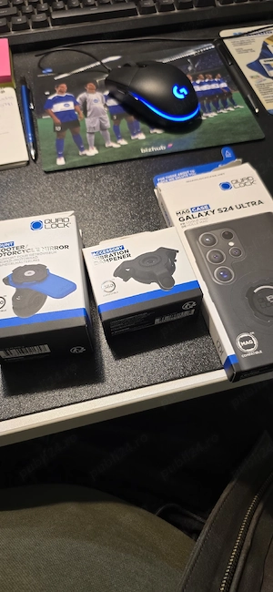 suport telefon moto quad lock - imagine 3