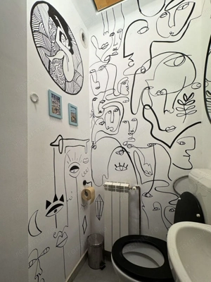 Apartament 2 camere - Domenii, etaj 2/2, centrala noua, curte, boxă, pod. - imagine 14