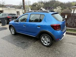 Dacia Sandero Stepway 0.9 Tce benzina 90CP, prop de noua, carte service in reprezentanta - imagine 6