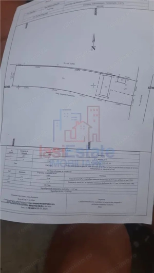 Breazu  Rediu TEREN 1145mp cu casa Batraneasca la asfalt cu utilitati - imagine 4