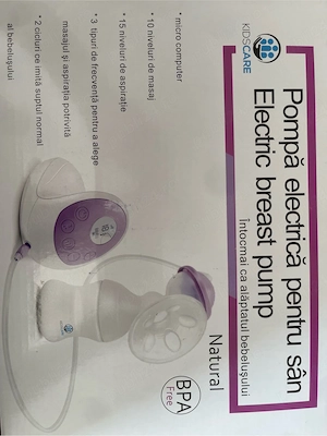 Pompa de sân electrică KidsCare   aproape nouă