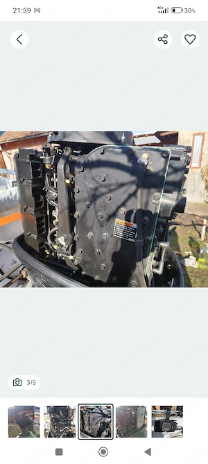 Motor barca Mercury 80cp 