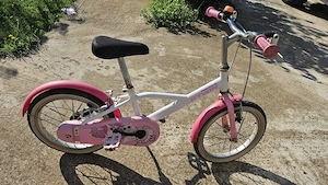 Bicicletă copii 16 inch Btwin Doctogirl 500 Decathlon (4-6 ani)