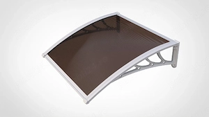 Copertina acoperita cu policarbonat