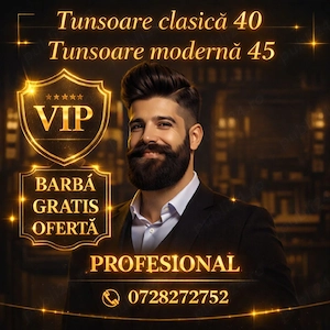 frizer profesionist la domicilul in Galați 