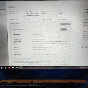 Laptop gaming asus ryzen 7 4800h rtx 2060 6gb 16 gb ram