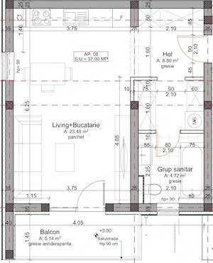 Et. 1, Bloc nou - predare La cheie! Centrala Proprie! Cu gradina sau boxa depozitare - imagine 14