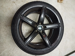 Oxigin 20 inch + 4 anvelope vara noi - imagine 4