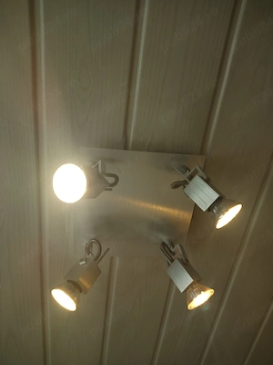 Lustra 4 becuri led 4w