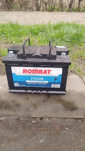 Baterie auto , Rombat Cyclon 12 V. 72 Ap 600A ( EN)  - imagine 4