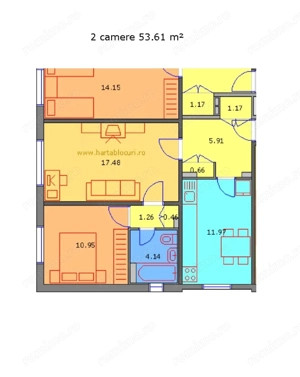De vanzare Apartament 2 camere Crangasi - imagine 6