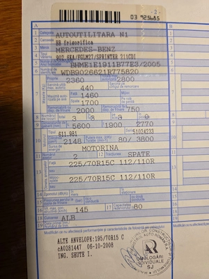 Mercedes Sprinter 211CDI Frigorific - imagine 5