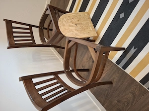 6 bucati scaune de sufragerie  din lemn masiv