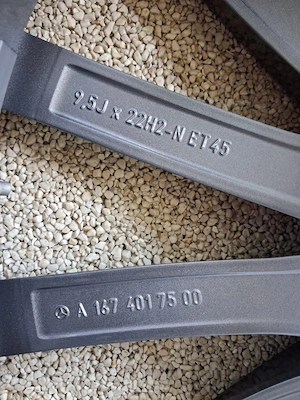 Jante Originale Mercedes GLS W 167 R22 - imagine 3