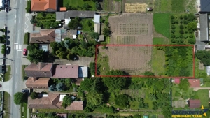 Teren intravilan 1.409 mp, livada, utilitati disponibile – ideal rezidential sau comercial, zona pre