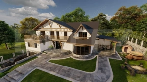 Vila in Voronet, 287mp utili, 950mp teren, Zona deosebita!