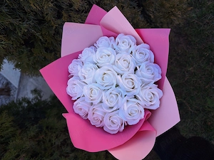 Buchete din trandafiri de săpun. 