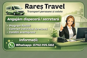 societate de transport extern de persoane angaează dispeceră 