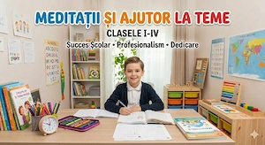 Meditații clasele I-IV Onești 