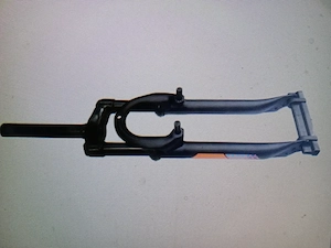 Furca bicicleta - roti 28 si 24 toli. - imagine 5