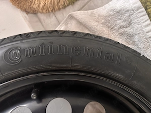 Roata Janta Rezerva Slim T115 70 16 R16 Opel Astra J 2009 - 2016 Cod 2160141 - imagine 3