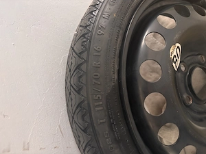 Roata Janta Rezerva Slim T115 70 16 R16 Opel Astra J 2009 - 2016 Cod 2160141 - imagine 2