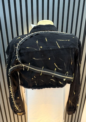 Jacheta scurtă denim femei ! Piesa must-have !