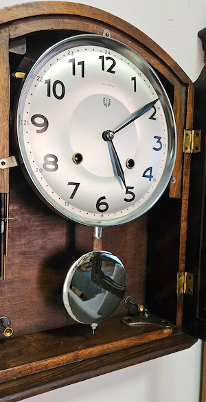 Ceas de perete cu pendul Reguladora - Portugalia - imagine 4