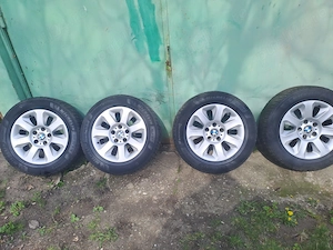 Vand Jante de aliaj BMW cu cauciucuri 225/55/16 - imagine 4