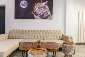 Apartament unic in PREDEAL – LUX, vedere la partie cu terasa si parcare - imagine 14