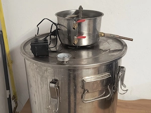 Cazan de distilare alcool si fermentare bere de casa,50 litri