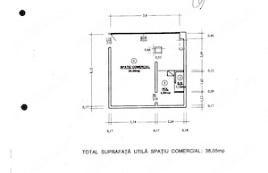Spațiu comercial 36 mp Gorjului Bd Iuliu Maniu vad stradal vitrină metrou