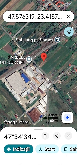 750 eur ar Satulung, 15 ari intravilan