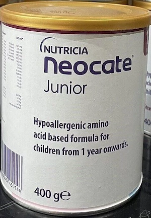 Lapte praf Neocate Junior, ideal pt copiii cu alergii 400 grame