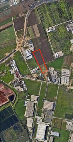 Teren in parc industrial 41792 mp  - cu toate utilitatile