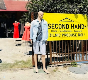 Banner afis second hand