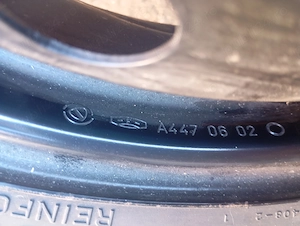 Roata rezerva 135/80 b14 fiat - imagine 4