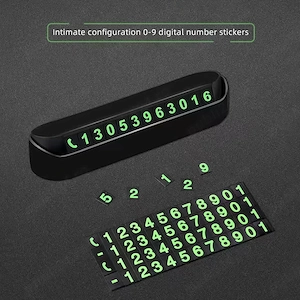 Suport cu număr de telefon auto - imagine 4