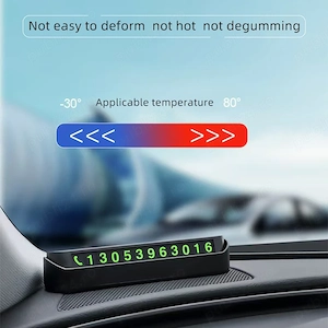 Suport cu număr de telefon auto - imagine 5