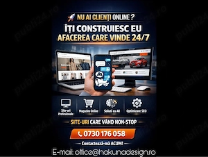 Îți Construim un Site care îți aduce Clienți Zilnic | Web & Magazine Online