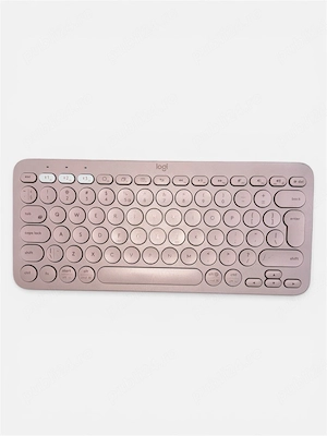 Tastatură wireless Logitech K380 roz