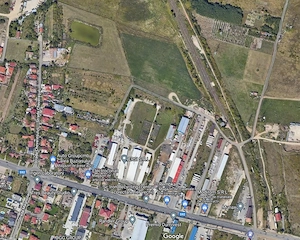  Teren arabil 5000 mp lat 25m, Timisoara, zona industriala, intravilan extins