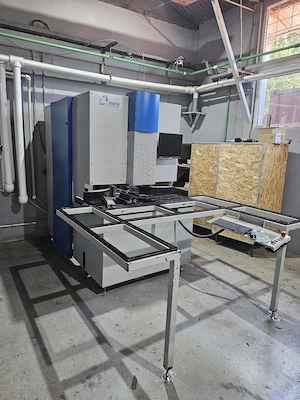 CNC debavurare profile pvc