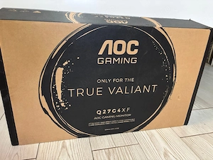 Monitor gaming AOC Q27G4XF 27  QHD 180Hz NOU sigilat
